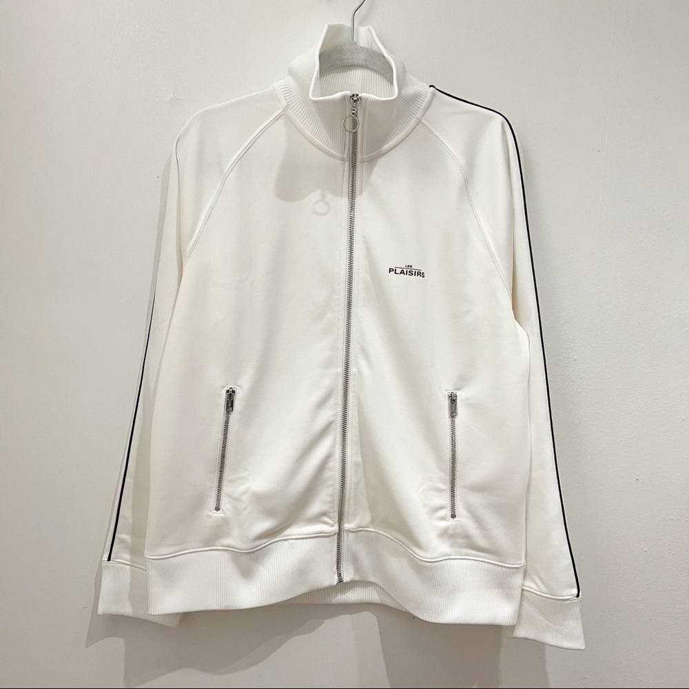 H&M Mens White Track Suit Jacket